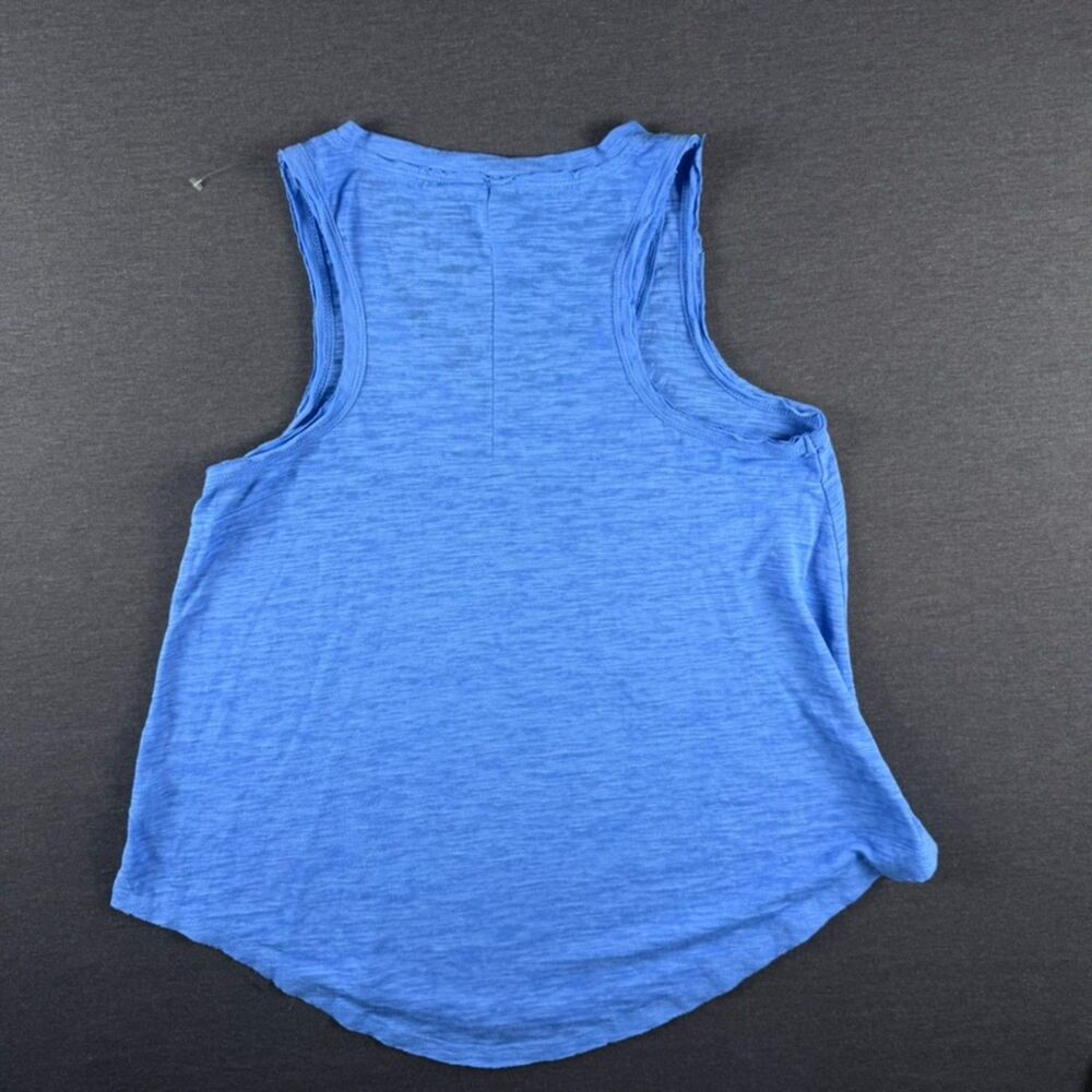 Alter’d State Blue V-Neck Racerback Tank Top Size Medium - Picture 6 of 11